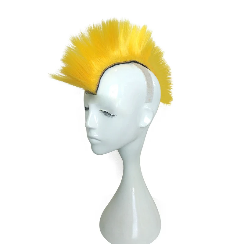 Mohawk Wig Carnival Helmet Decoration