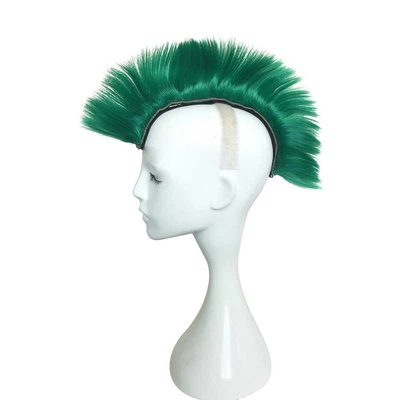 Mohawk Wig Carnival Helmet Decoration