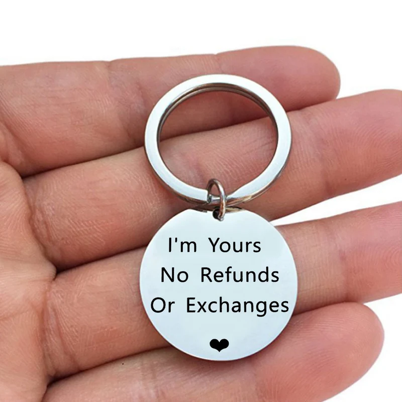I’m Yours Stainless Steel Keychain