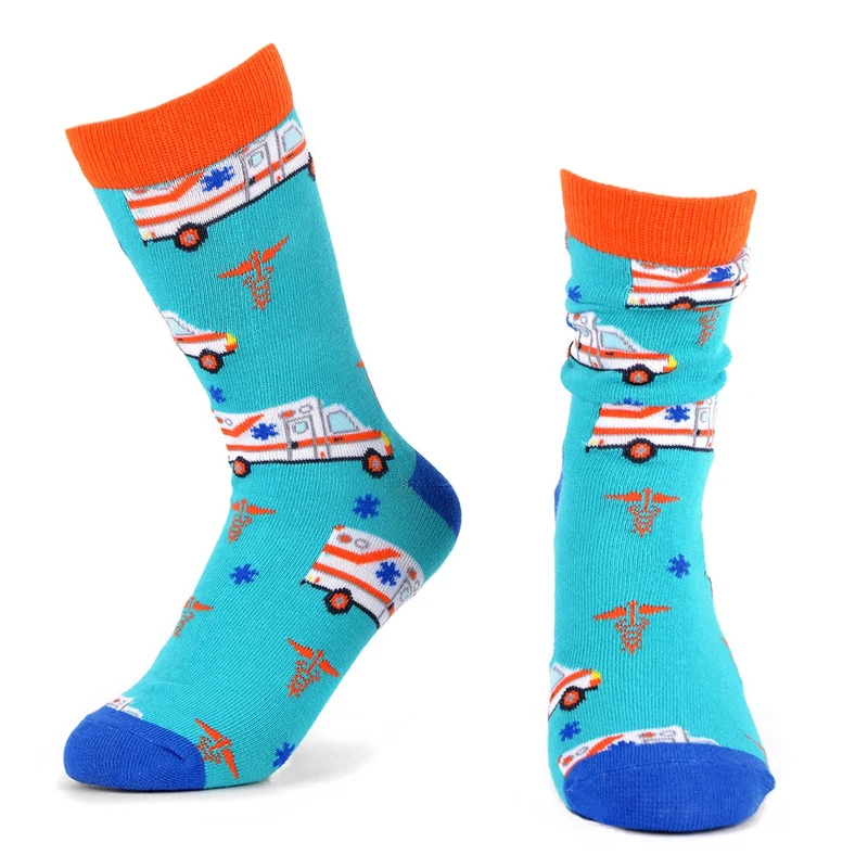 Ambulance Novelty Socks