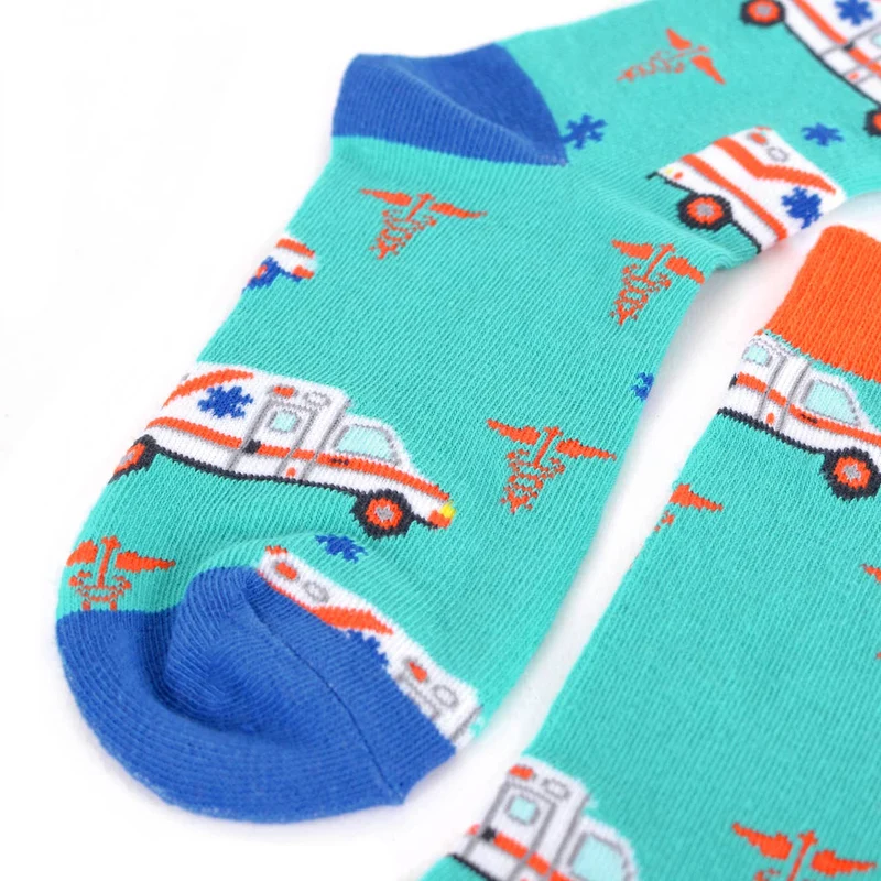 Ambulance Novelty Socks