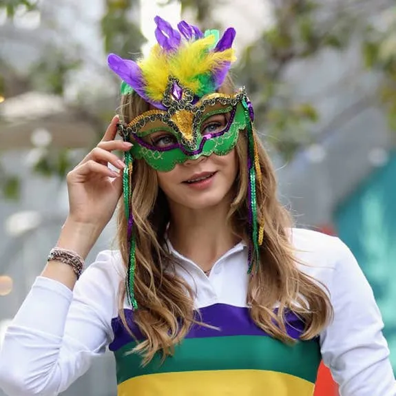 Mardi Gras Masquerade Mask