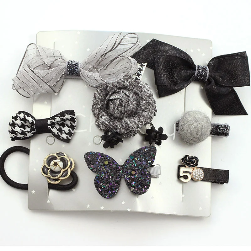 Baby Bows and Headband Set