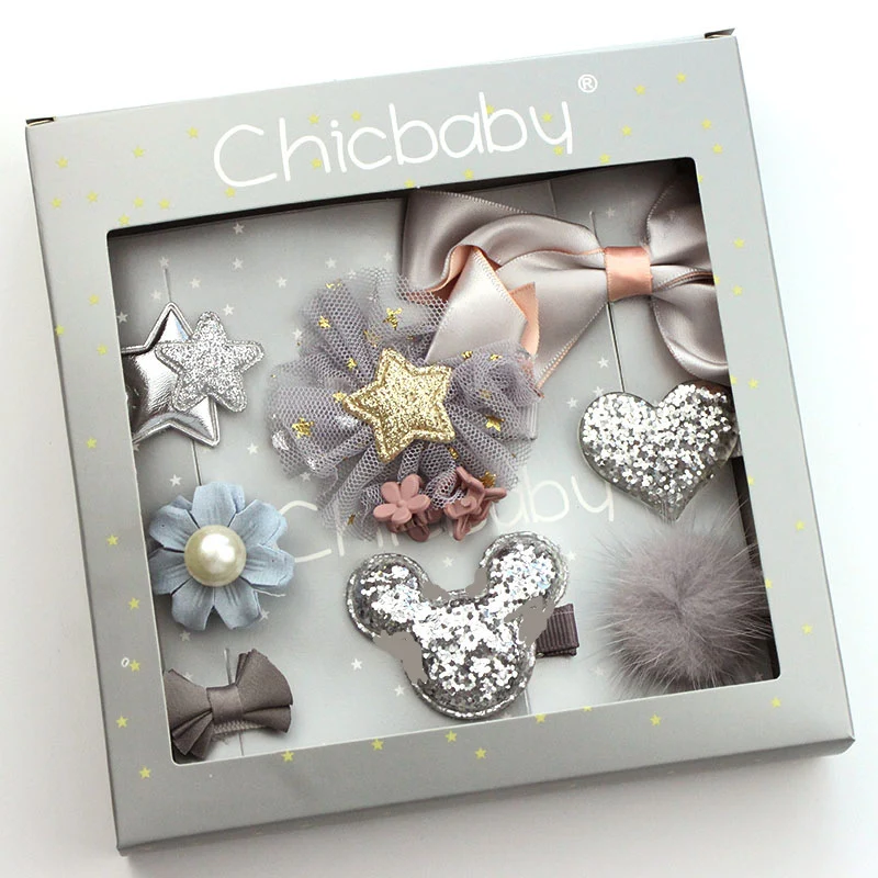 Baby Bows and Headband Set
