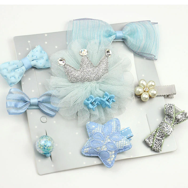 Baby Bows and Headband Set