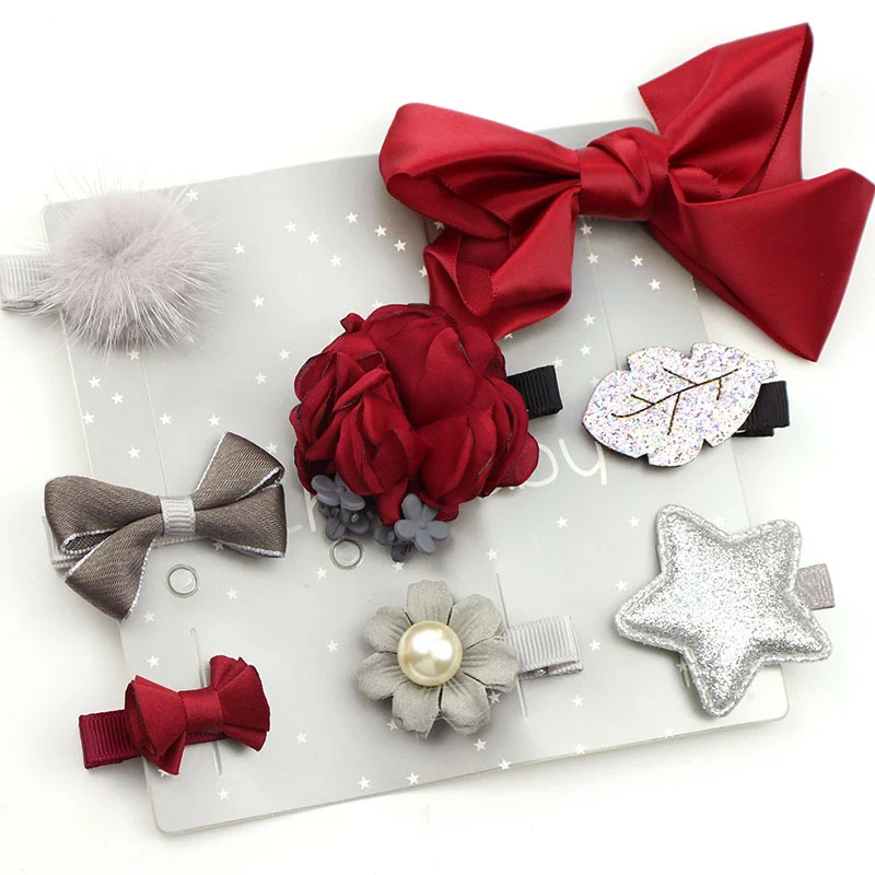 Baby Bows and Headband Set