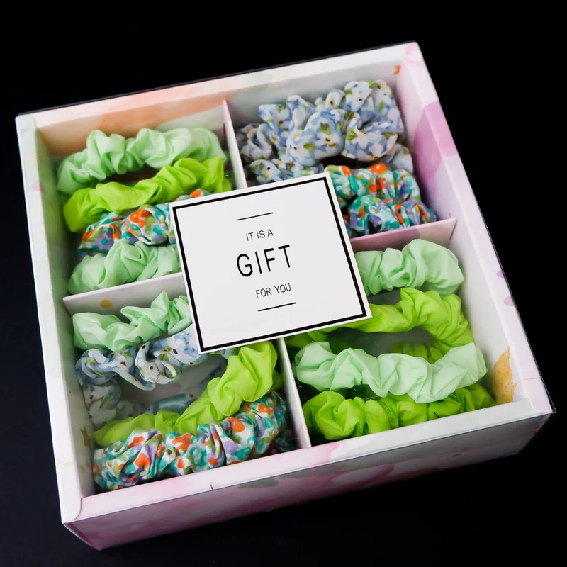 Girls' Scrunchie Hair Tie Gift Box