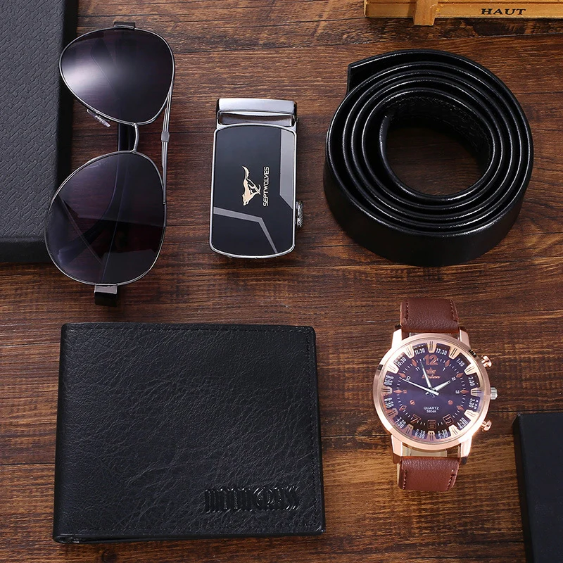 Creative Personality Boutique Set Gift Box Watch Belt