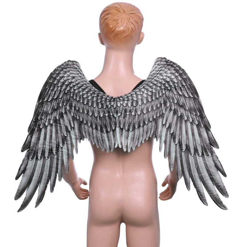 Halloween 3D Angel Wings Mardi Gras Theme Party Cosplay Wings (Child/Adult)