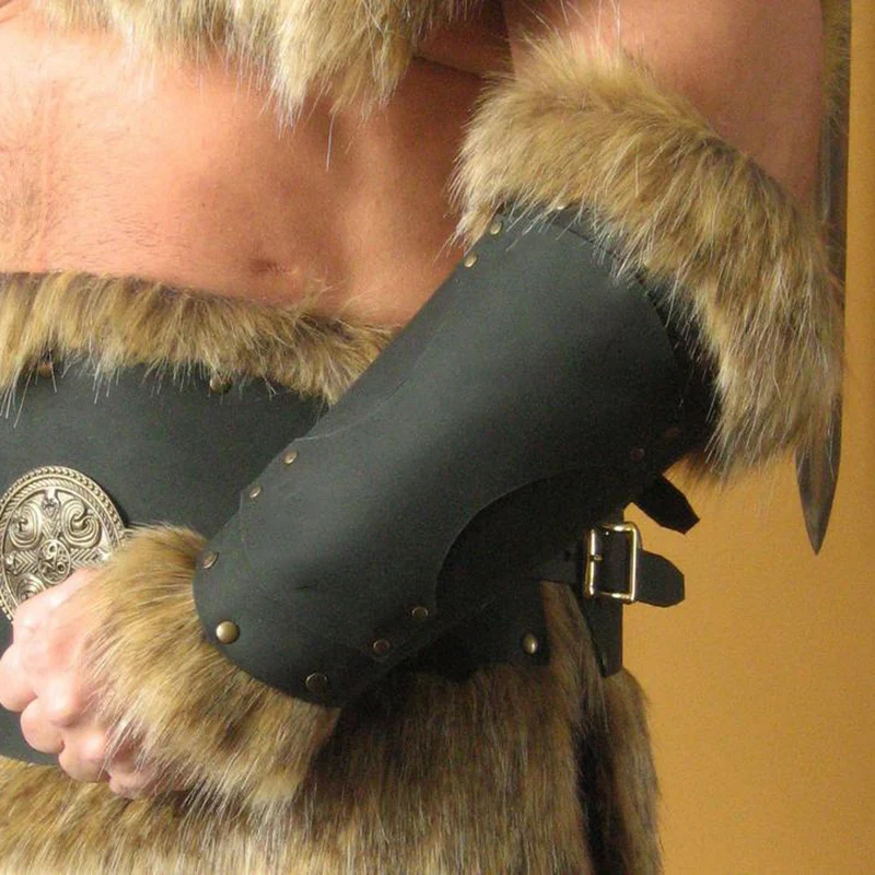 Pure Color Plus Wool Protective Gear Wrist Brace Stage Performance Cos Props