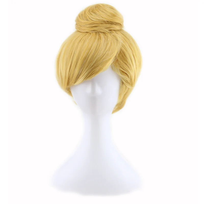 Wonderful Fairy Yellow Hair Bag COS Modeling Anime Cosplay Stage Performance Wig