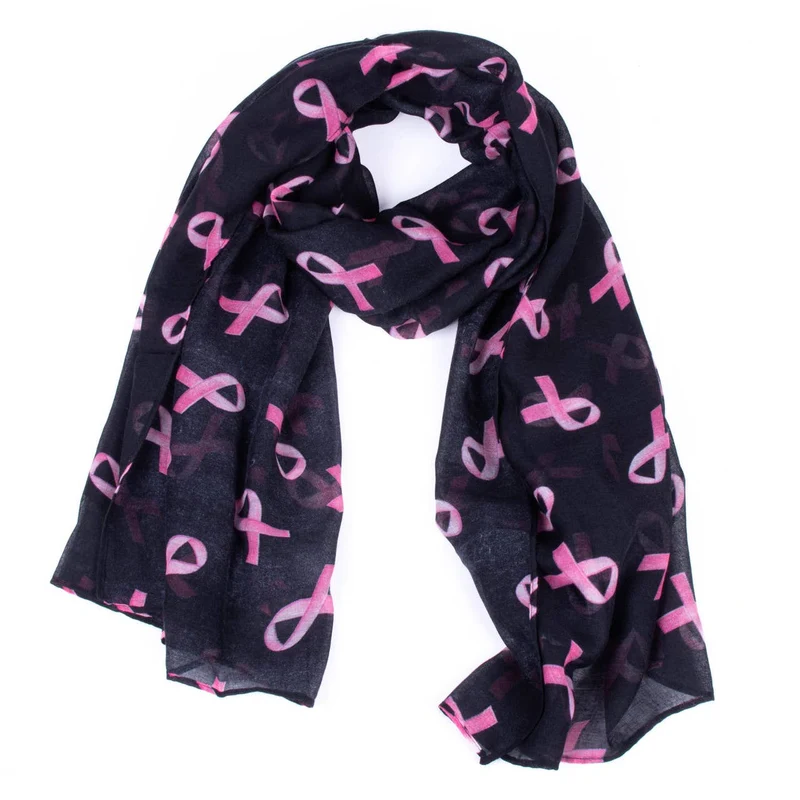 Breast Cancer Awareness Scarf