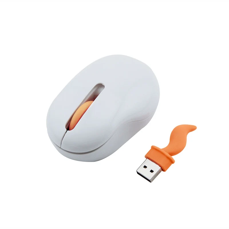Cute Tail USB Wireless Silent Mouse