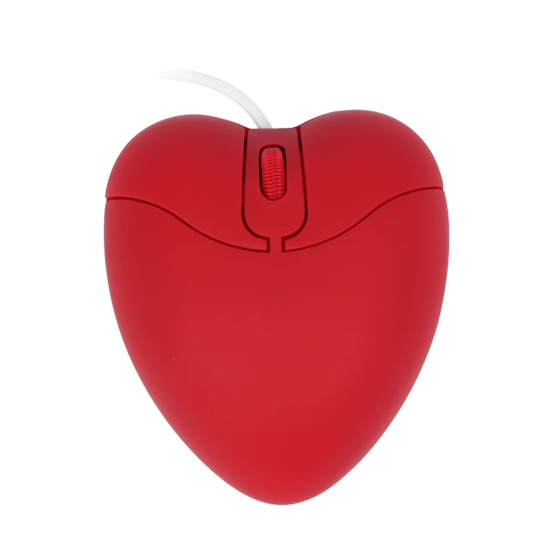 Wired Cute Mouse Girl Heart Shape