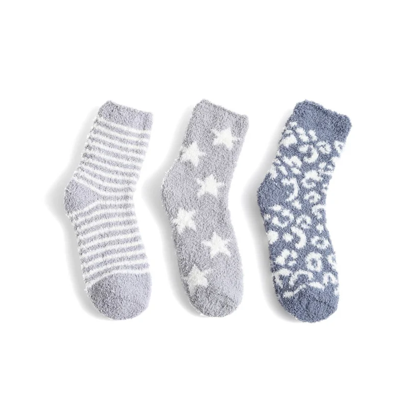 Fuzzy Socks Sets (3 Pairs)