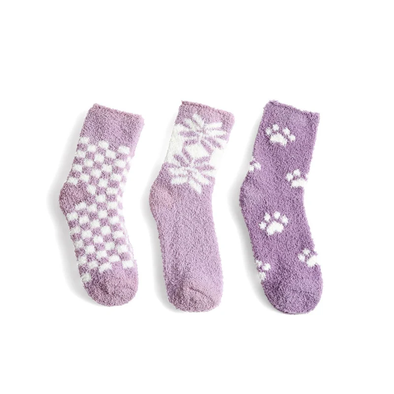 Fuzzy Socks Sets (3 Pairs)