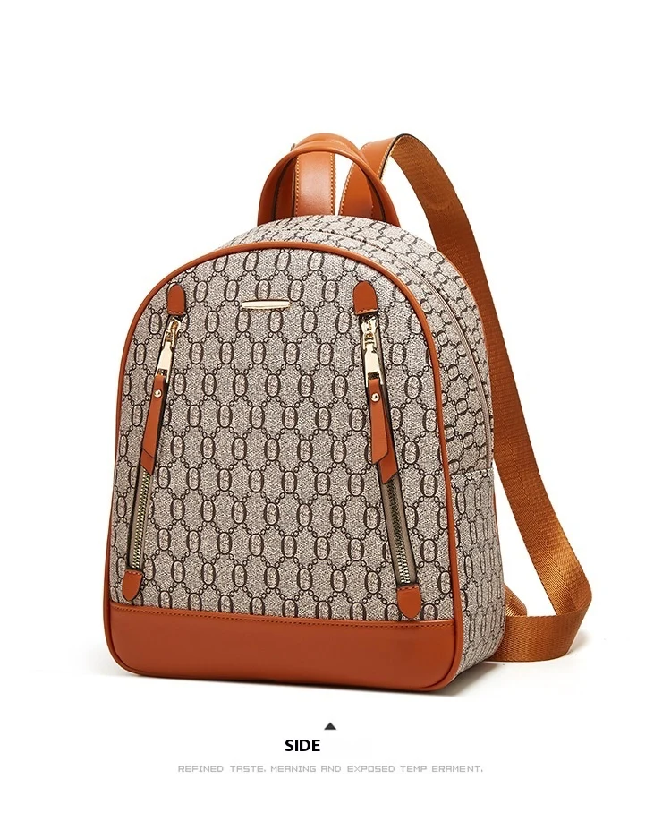 Trendy Multipurpose Backpack Three-piece Set