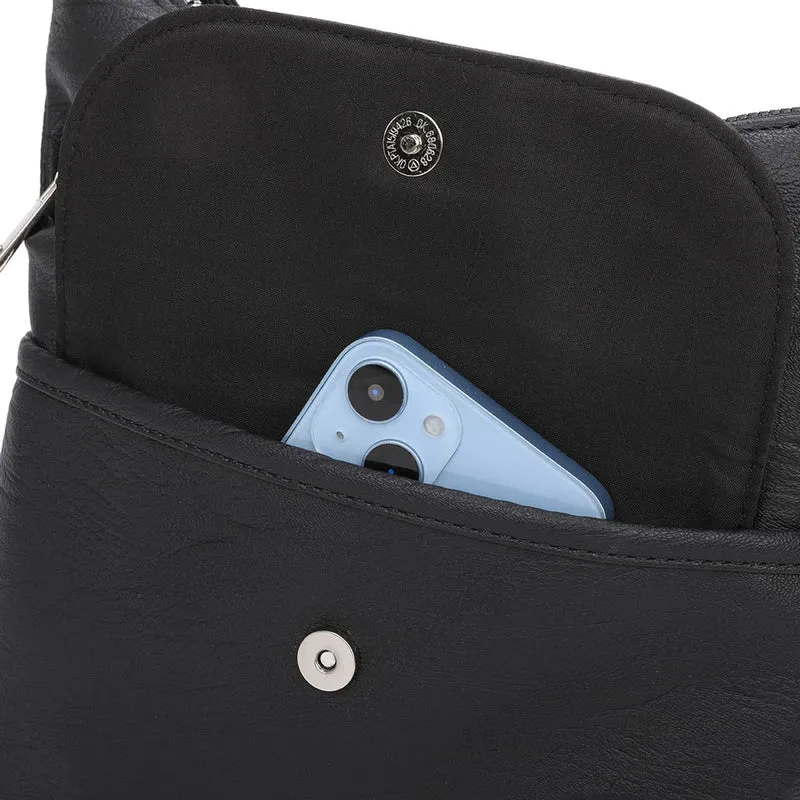 PU Leather Crossbody Shoulder Bag