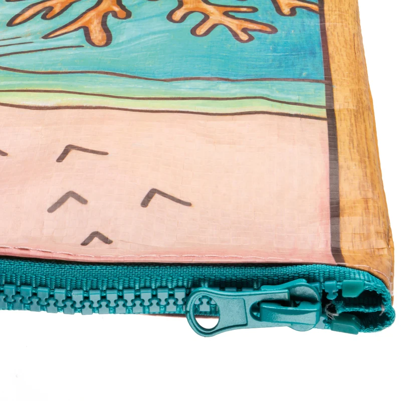 Brave Free & Wild As The Sea - Zipper Folder