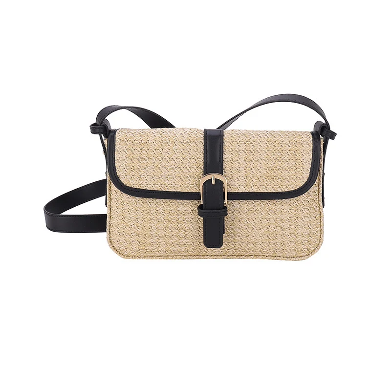 Summer Straw Shoulder Bag