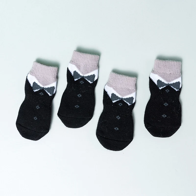 Tuxedo Dog Socks