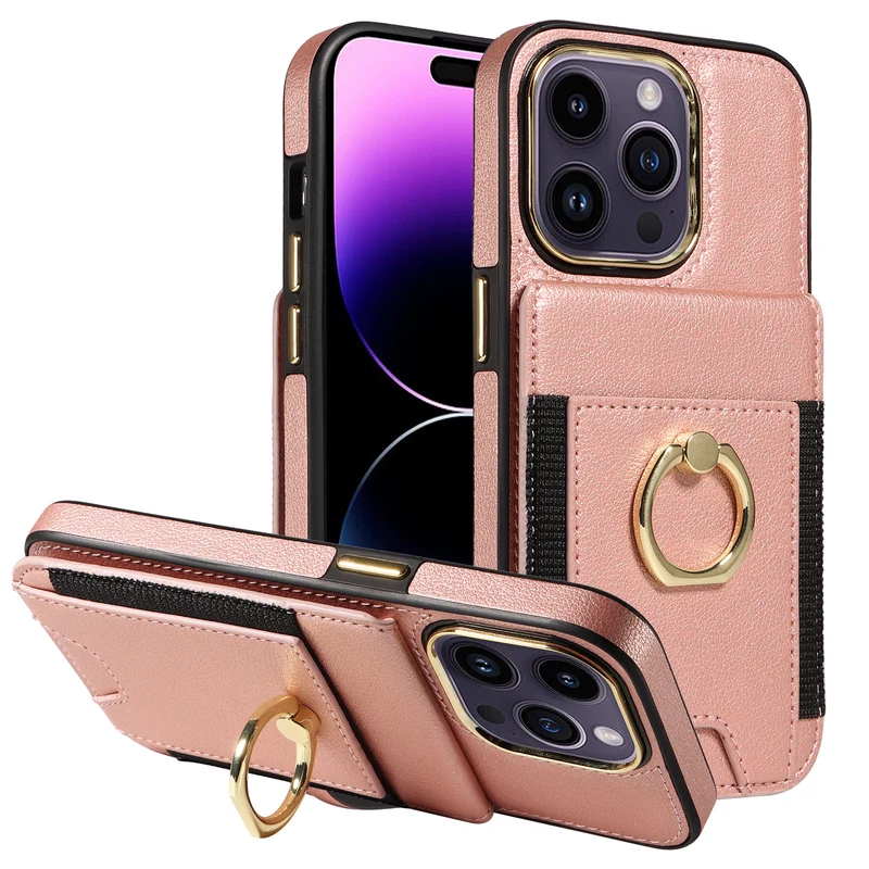 Leather iPhone Wallet Case