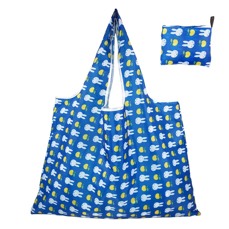Foldable Supermarket Shopping Tote Bag