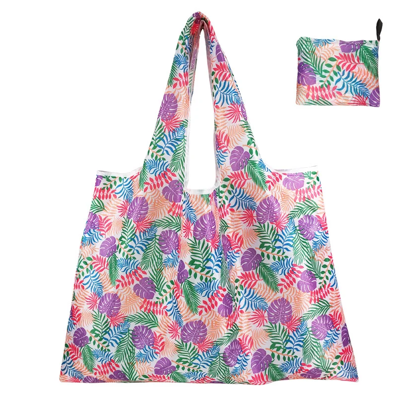 Foldable Supermarket Shopping Tote Bag