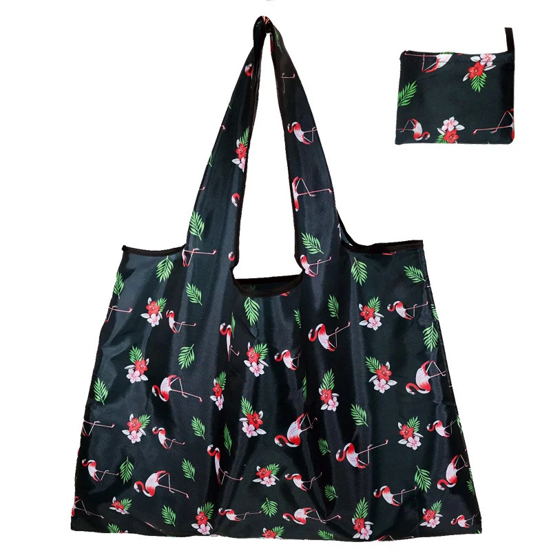 Foldable Supermarket Shopping Tote Bag