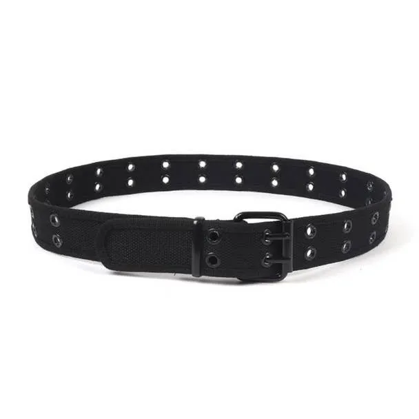 Spiderman PU Leather Graphic Belt & Canvas Grommet Belt Set