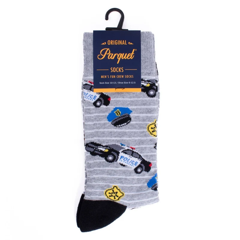 Police Officer Novelty Socks (Mens)