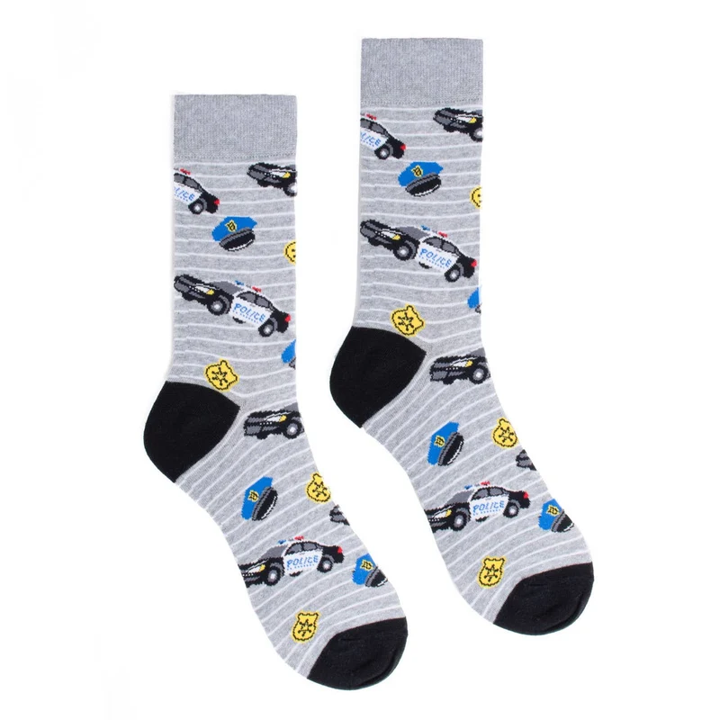 Police Officer Novelty Socks (Mens)