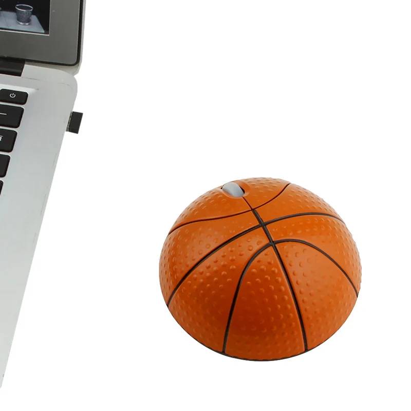 Sports Ball Shape Optical Wireless Ergonomic Computer Mouse