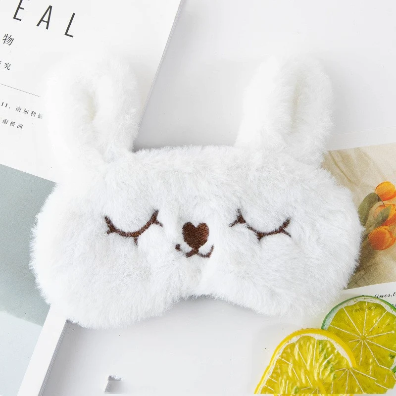 Cartoon Cute Plush Sleeping Eye Mask