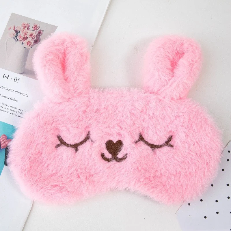 Cartoon Cute Plush Sleeping Eye Mask