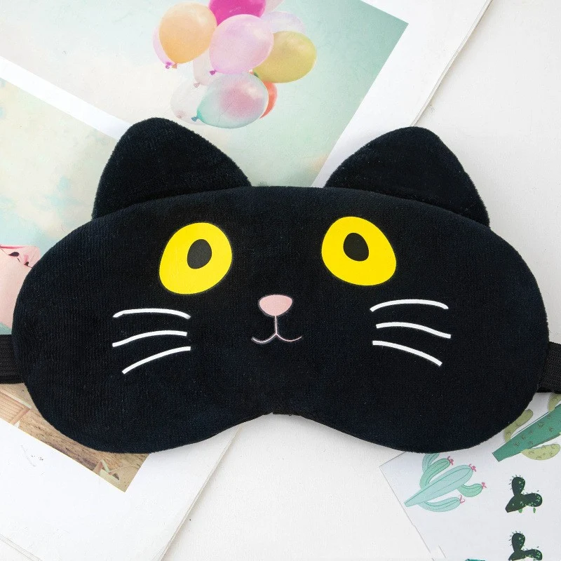 Cartoon Cute Plush Sleeping Eye Mask