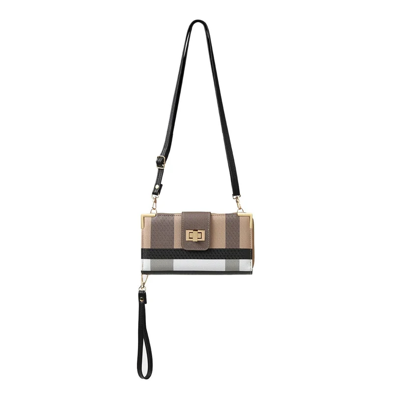 Tartan Wallet Clutch Crossbody