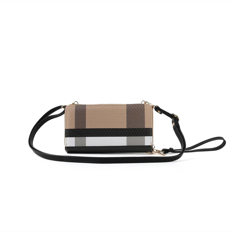 Tartan Wallet Clutch Crossbody