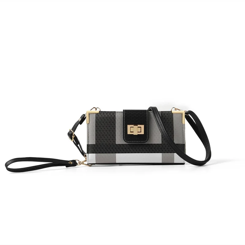 Tartan Wallet Clutch Crossbody