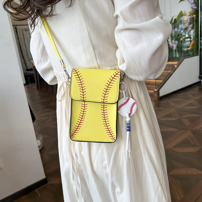 Baseball Crossbody Transparent Bag
