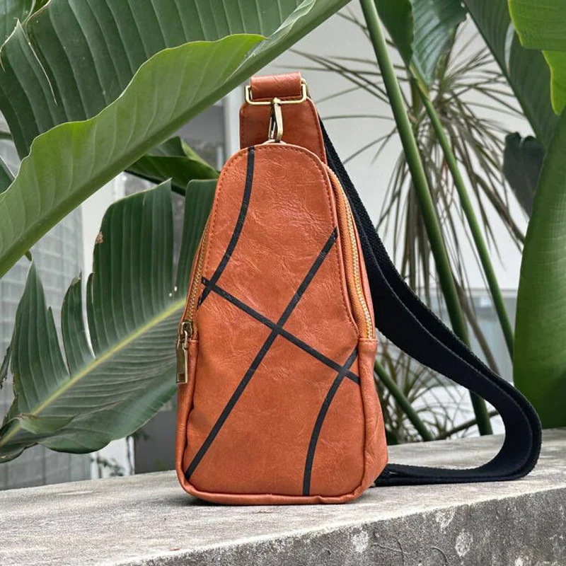 Sports Ball Design Sling Backpack