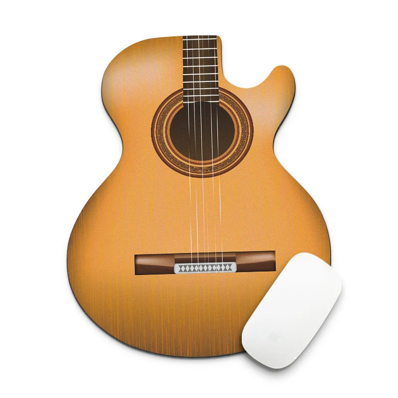Guitar Shape Mouse Pad