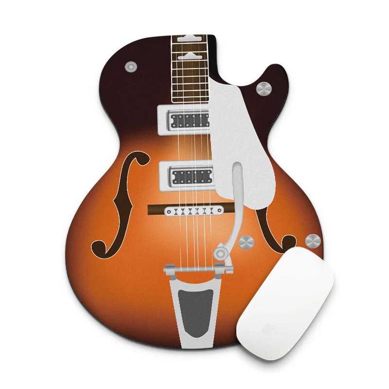 Guitar Shape Mouse Pad