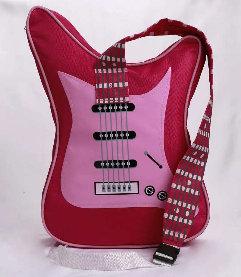 Fashion Casual Guitar Shape Crossbody Tote Bag