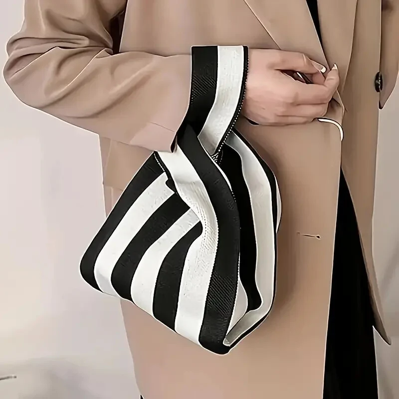 Knitted Mini Tote Bag