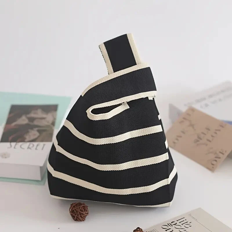 Knitted Mini Tote Bag