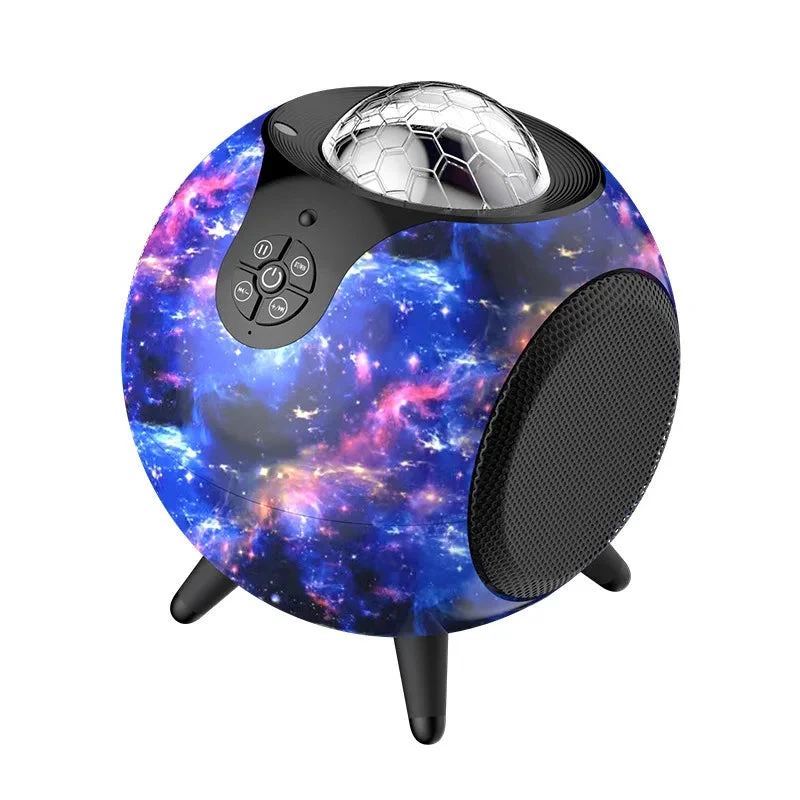 Wireless Galaxy Projector with Dual Bluetooth Speakers