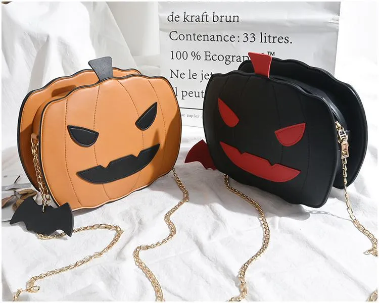 Jack-o-Lantern Shoulder Bag