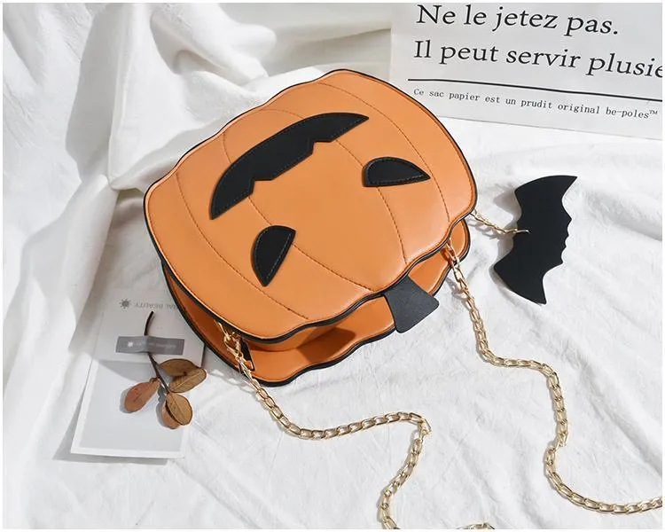 Jack-o-Lantern Shoulder Bag