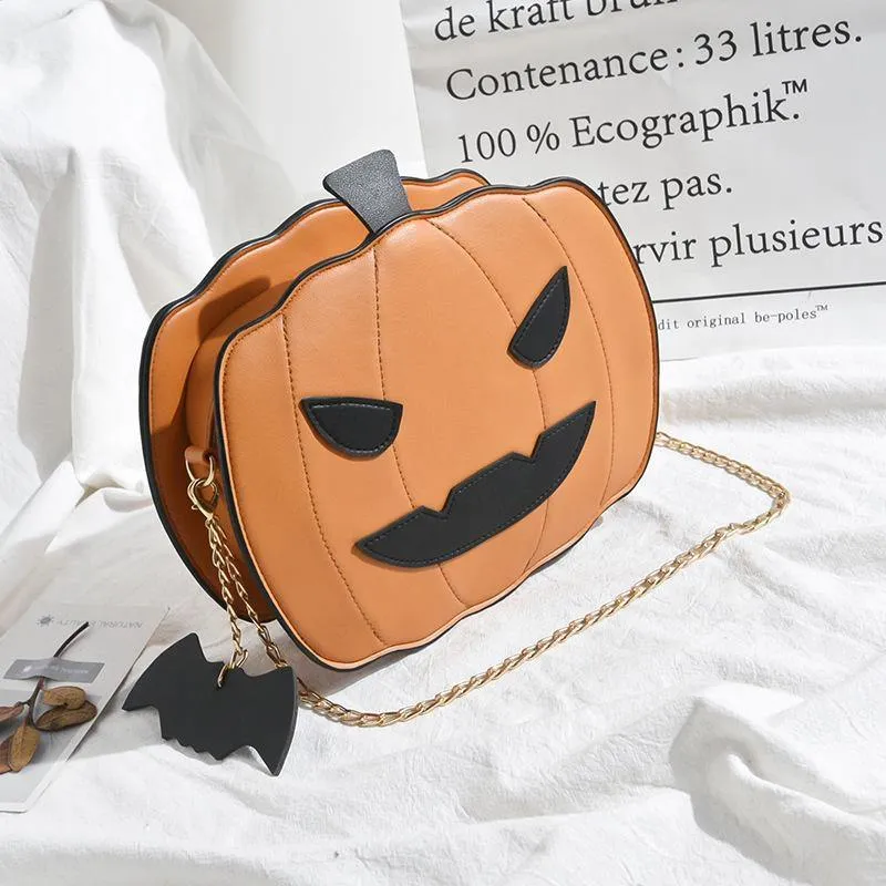 Jack-o-Lantern Shoulder Bag
